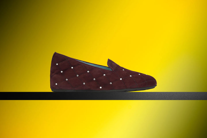 ADLER BURGUNDY SUEDE