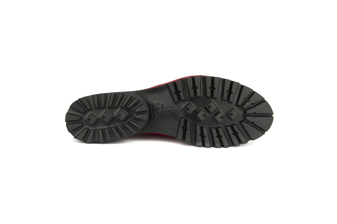 MORINE CHERRY RED SUEDE