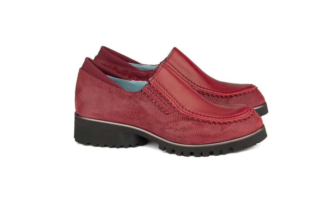 MORINE CHERRY RED SUEDE