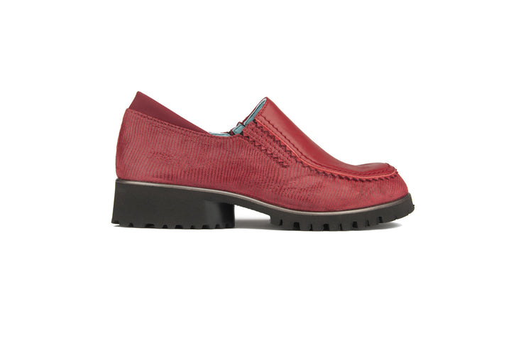 MORINE CHERRY RED SUEDE